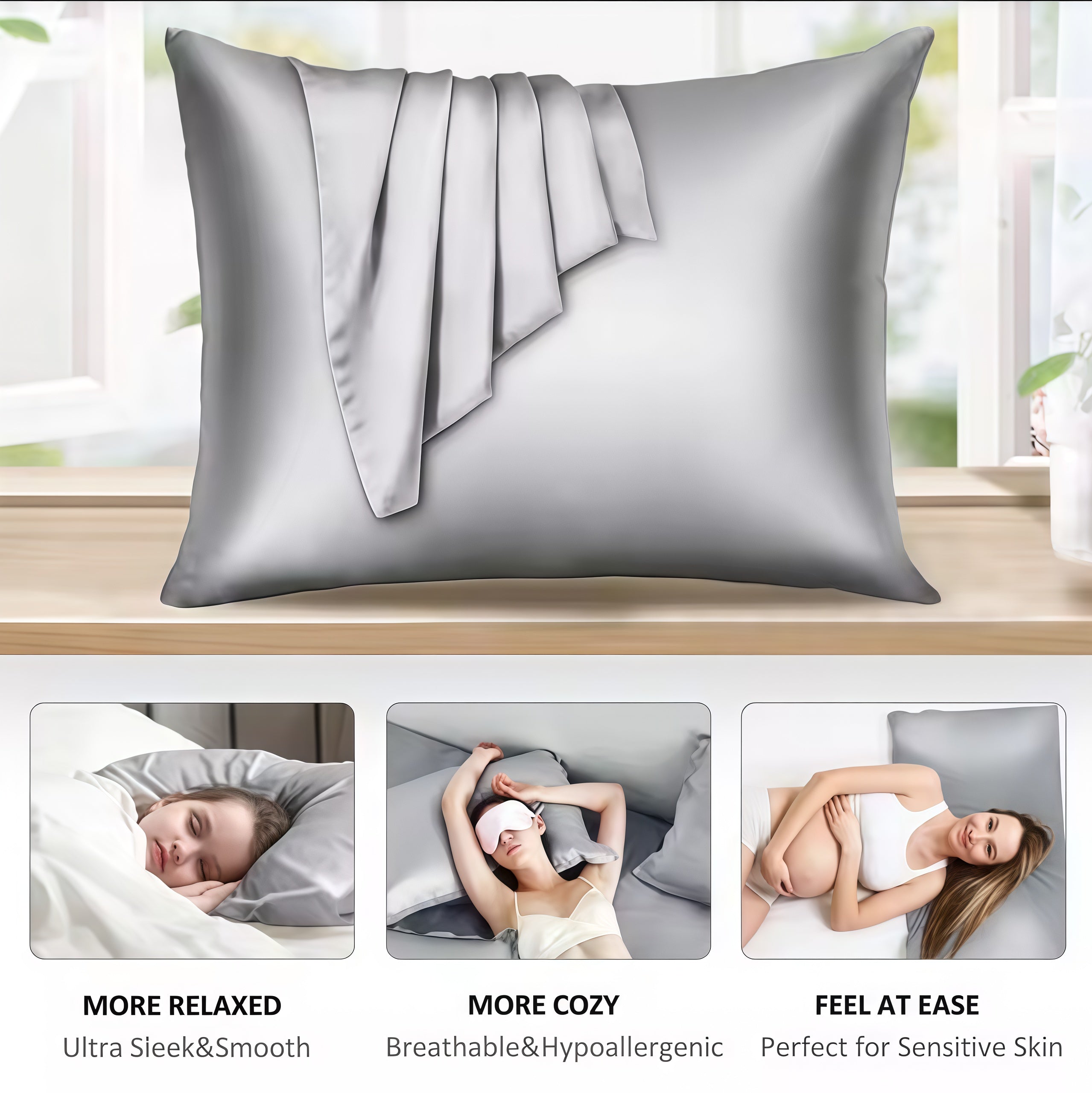 Nordic Silk Pillowcase